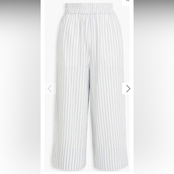 JOIE Hollis striped cotton culottes - Picture 3 of 7